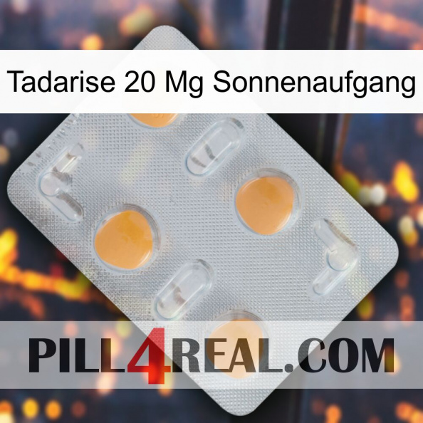 Tadarise 20 Mg Sunrise 24